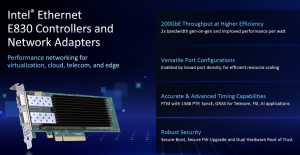 Intel Unveils E830 and E610 Ethernet Series for High-Performance Networking