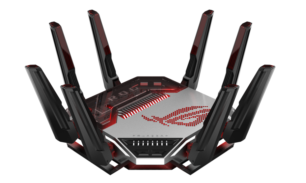 Asus ships ROG Rapture GT-BN98 quad-band Wi-Fi 8 gaming router